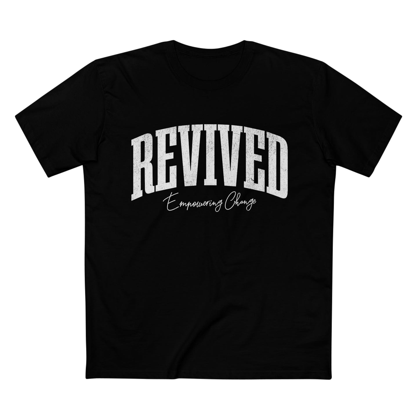 REVIVED "Empowering Change" Tee - Black