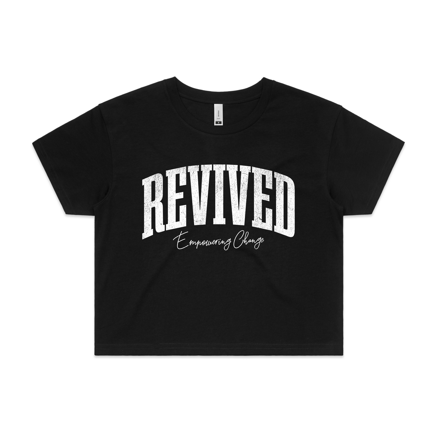 Revived Crop Tee & Shorts Set – Empowering Change