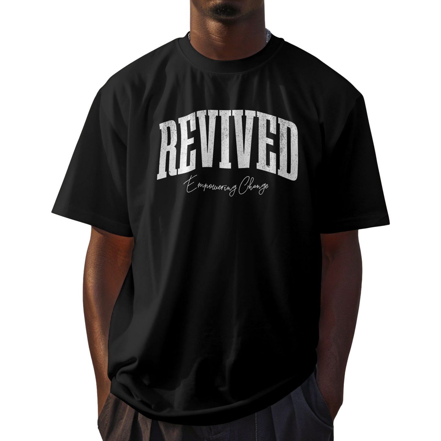 REVIVED "Empowering Change" Tee - Black